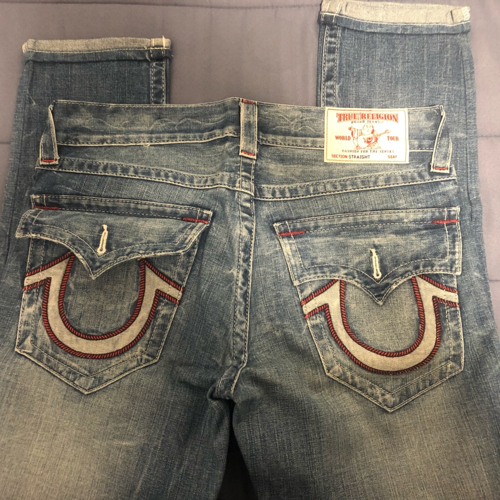 True religion straight jeans size 32.